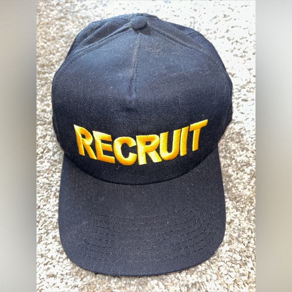Vtg NAVY RECRUIT hat - Picture 1 of 4